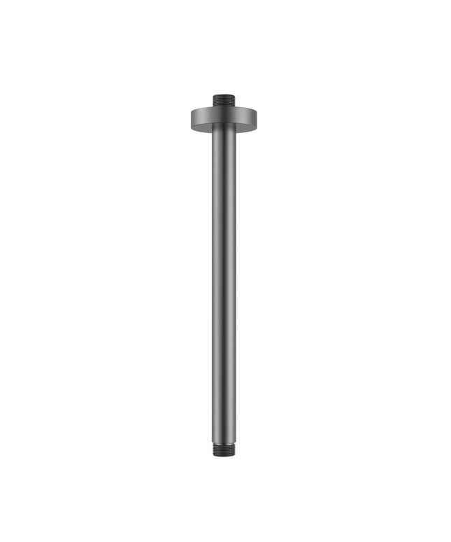 UNIFORMA Douchearm plafondmontage - 30 cm - Gunmetal
